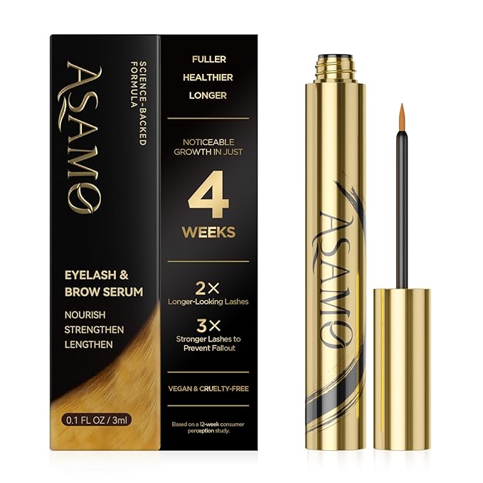Eyelash &amp Eyebrow Growth Serum ? 15 Plant Extracts for Longer Denser &amp Fuller Lashes &amp Brows Boosts Natural Hair Developmenteyelash serumHypoallergenic Oil-Freelash growth serum (PURE