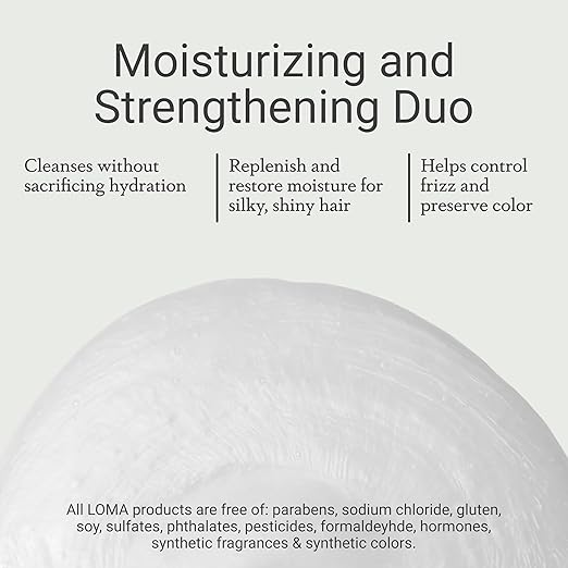 Loma Hair Care Moisturizing Shampoo &amp Treatment Duo