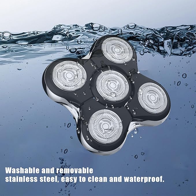 2Pack Shaver Replacement Head Compatible with Remington Balder Pro Head Shaver ModelSPR-XR7000with 2 Sweeping Brush