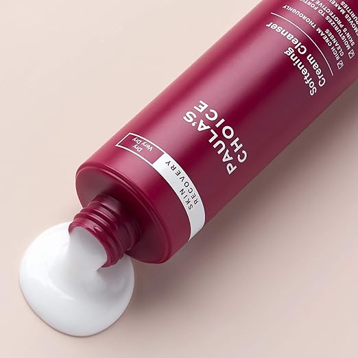 Paula's Choice SKIN RECOVERY Cream Face Cleanser Facial Cleanser with Coconut Chamomile Face Wash for Sensitive Redness &amp Rosacea Prone Skin Normal to Very Dry Facial Skin Soothes &amp Hydr