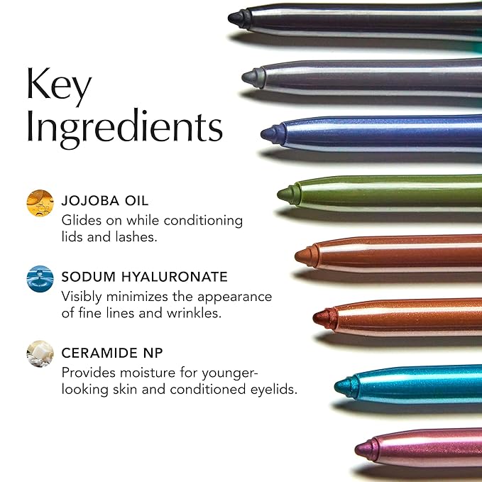 Thrive Causemetics Infinity Waterproof Eyeliner Pencil Built In Sharpener &amp Smudge Tip Long Lasting Smudge Proof Hyaluronic Acid &amp Shea Butter Vegan &amp Cruelty Free Alondra (Aubergine