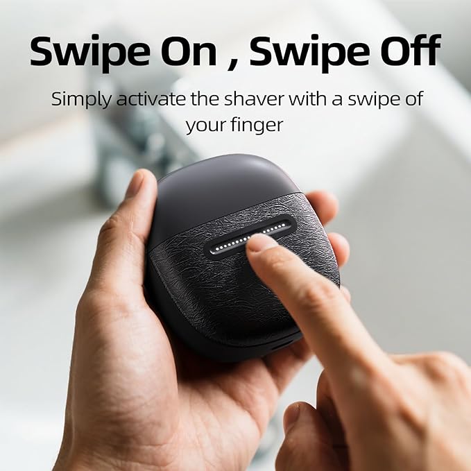 Electric Razor for Men: Foil Shaver with 3D Floating Blades - IPX7 Waterproof Electric Shavers for Men Face USB-C Fast Charge &amp Travel Lock Compact Face Shaver for Men