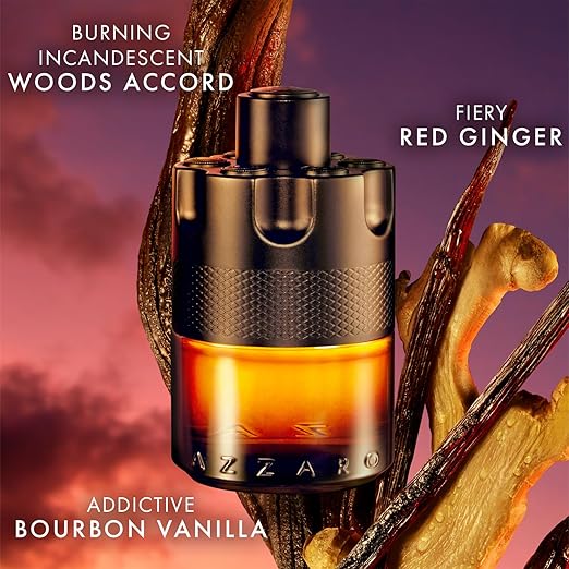 Azzaro The Most Wanted Parfum - Intense Mens Cologne Set ($195 Value) - 3-Piece Set with Full Size + Travel Size Fragrances - Lasting Wear