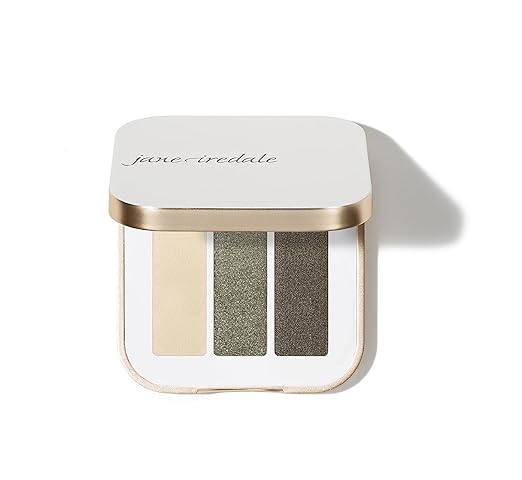 jane iredale PurePressed Eye Shadow Triple Highly Pigmented Mineral Based Eye Color Long Lasting &amp Crease Resistant Formula Safe for Sensitive Eyes