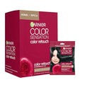 Garnier Color Sensation Color Retouch Demi Permanent Hair Dye for Roots with 100% Gray Coverage Black Hair Dye 1.0 Pack of 6