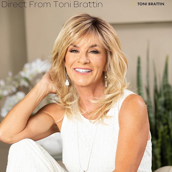 Toni Brattin Twist Classic - Hair Piece Accessory - Instant Volume &amp Styling for Women - Wrap Around Short or Long Ponytail - Quick and Easy to Use Wrap Up Bun - Heat-Friendly Fiber (Salt &amp Pe