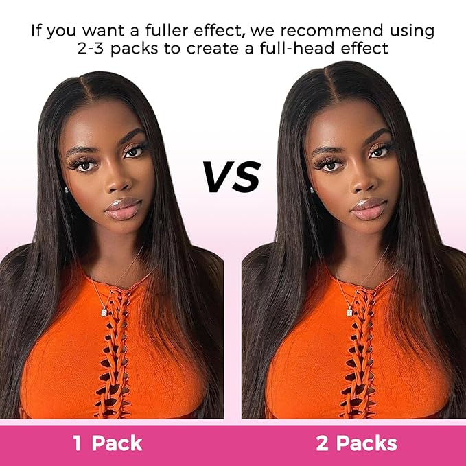 Lashey Invisi Edge Clip in Hair Extensions 14 Inch 110g 7pcs Injected Seamless PU Clip in Hair Extensions Virgin Human Hair #2 Dark Brown Straight Hair