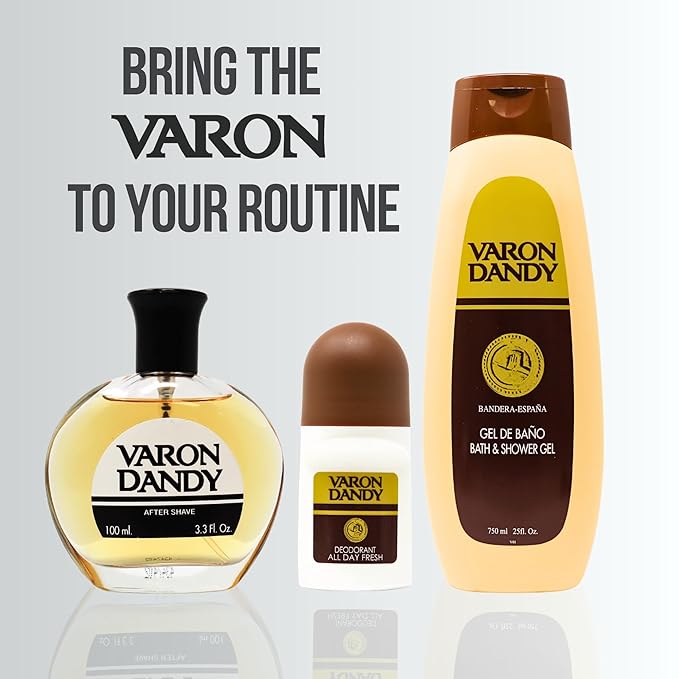 Eau de Toilette and Deodorant Roll-on Gift Set for Men - 100ml EDT &amp 50ml Roll-on Classic Fragrance and Long-lasting Freshness