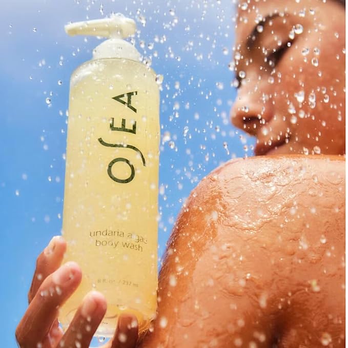 OSEA Undaria Algae??Body Wash 8 fl oz - Hydrating &amp Moisturizing Body Wash - Citrus Scented Cleanser