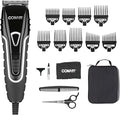 Conair Barber Hair Clippers Barbershop Series No-Slip Grip 16-Piece Hair Cutting Kit