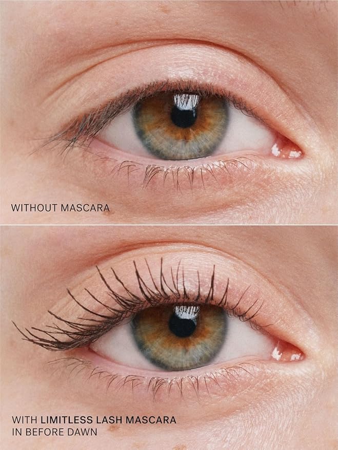 ILIA - Limitless Lash Mascara | Lightweight Nourishing Lengthening Lifting | Flake + Smudge-Resistant | Non-Toxic Cruelty-Free Ophthalmologist-Tested Safe For Sensitive Eyes (Rich Brown)