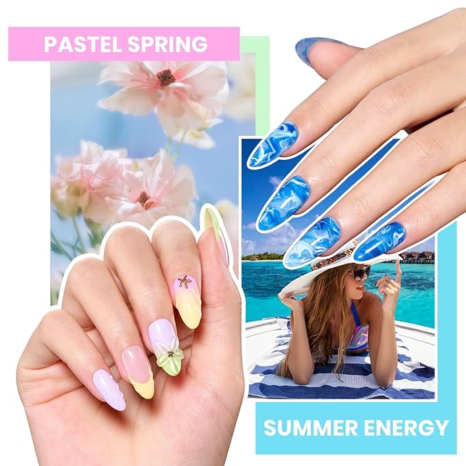 Beetles Gel Nail Polish Kit with U V Light 100 Colors Gel Polish 133 Pcs Nail Stuff Kit for All Seasons with Base and Matte&ampGlossy Top Coat Infinite Inspirations Soak Off Gifts for Women Girls Te