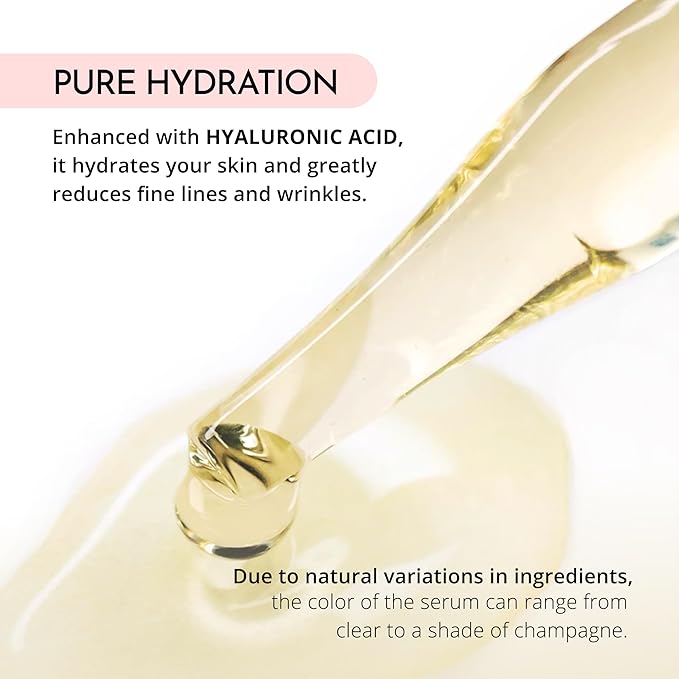 MAELOVE Glow Maker Vitamin C Serum with Vitamin E Ferulic Acid &amp Hyaluronic Acid Award-Winning Brightening and Hydrating Facial Serum Unscented 1.0 fl oz
