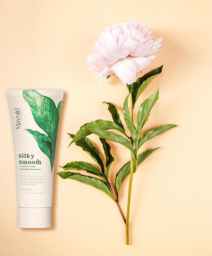 Mayraki Professional Leave-in Conditioner - Silky Smooth Protein Treatment for Dry Frizzy &amp Damaged Hair 250ml/8.45 fl. oz.
