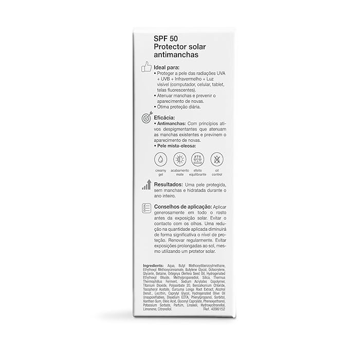 BELLA AURORA GEL SOLAR SPF 50 ANTIMANCAS PIEL MIXTA-GRASA