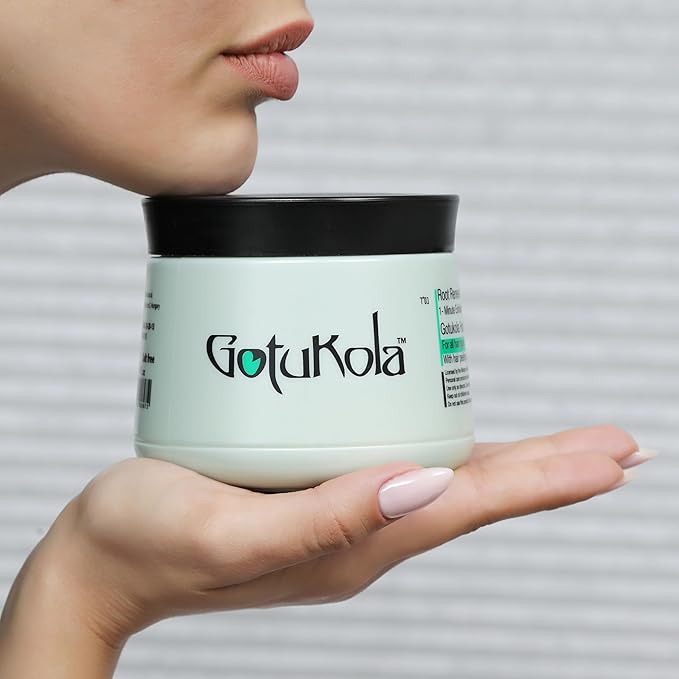 Gotukola Hair Masks Collection ? Keratin Mask 1-Minute Reviving Mask &amp Fragrance Variants for Damaged Dry &amp Color-Treated Hair (Green)