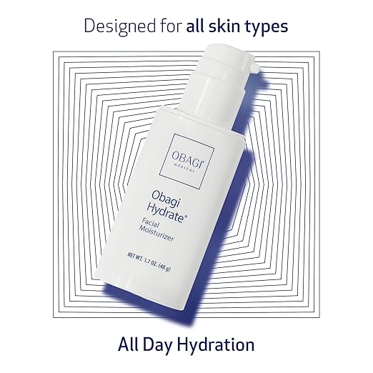Obagi Hydrate Facial Moisturizer ? Non-Comedogenic Intensely Hydrating All Day Moisturizer that Combats Dryness with Tara Seed Extract Shea Butter &amp Avocado Oil