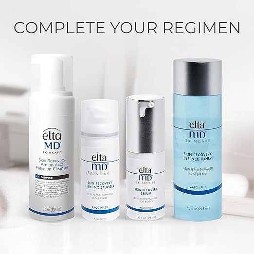EltaMD Skin Recovery Amino Acid Foaming Facial Cleanser Gentle Face Cleanser for Sensitive Skin