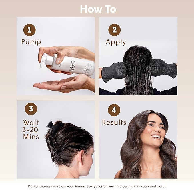 dpHUE Gloss+ Auburn - 6.5 oz (8-12 Applications) - Semi-Permanent Hair Color &amp Conditioner - Lasts Up to Eight Washes - Paraben SLS &amp SLES Sulfate Free - Vegan Leaping Bunny Certified