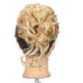 Hair Accessories Synthetic Bun Donut Bun Ponytail Hair Extensions Messy Blonde Curls with Elastic Rubber Band Wig Hair Bun for Women Hair Pieces For Women(27H613)
