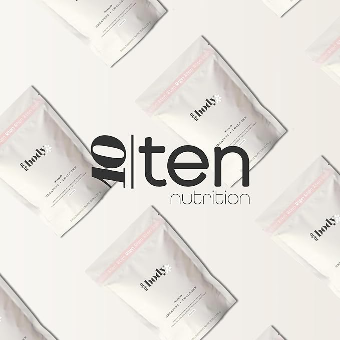 New - Creatine + Collagen for Women ? Supports Lean Muscle Growth &amp Development Booty Gain Energy &amp Recovery ? 5g Creatine Monohydrate Plus 5000mg Collagen Peptides Combo ? Unflavored 30 Se