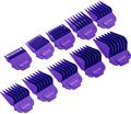 10 Pack Clipper Guards for Andis Master Fade Envy Lithium Ion Clipper Comb Guides with Magnetic Clip -from 1/16 Inch to 1 Inch(1.5-25mm)