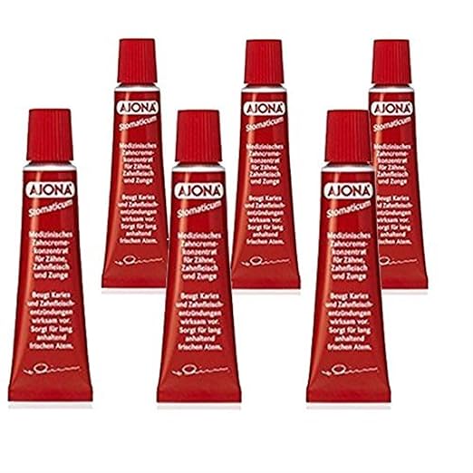 Ajona Stomatikum Toothpaste 25ml (Pack of 6)