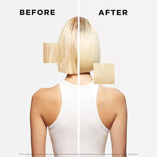 Kerastase Resistance Force Architecte Reconstructing Hair Mask For Dry and Damaged Hair - Strengthens and Prevents Breakage With Ceramides &amp Pro-Keratin Complex