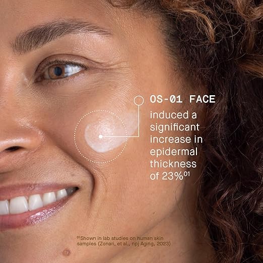 OneSkin FACE OS-01 Peptide Topical Supplement | Skin Longevity Age Reversal Moisturizer | Safe for Sensitive Skin Fragrance-Free