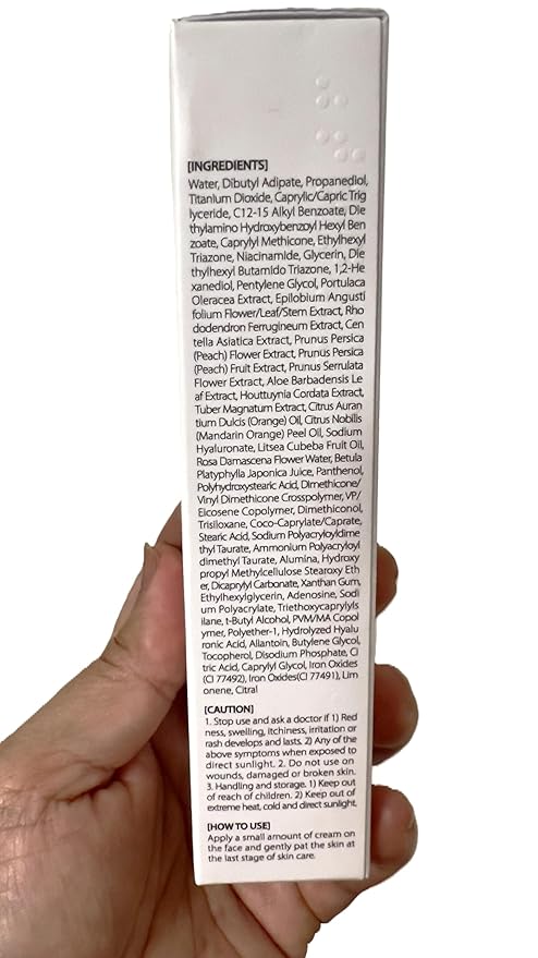 Korea Vegan Skincare_New Italian White Truffle Essence Tone-up &amp Moisturizer Sun Cream 50ml/1.69 fl.oz SPF 50+/ PA++++