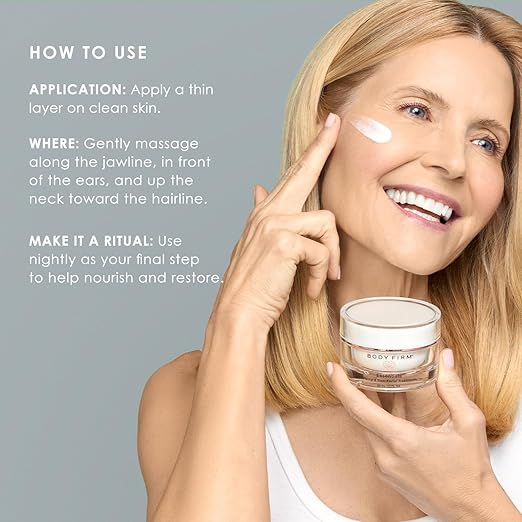 BODY FIRM Crepe Erase Plump &amp Firm Facial Treatment Anti-Aging Skin Care Hydrating Face Moisturizer Night Cream for Face and Neck Moisturizing and Firming Supports Wrinkle &amp Crepe Skin 1
