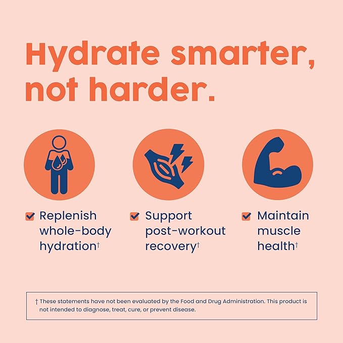 NativePath Native Hydrate Zero Sugar Electrolytes Powder with BCAAs Peach Mango Hydration Keto &amp Paleo Friendly 30 Servings