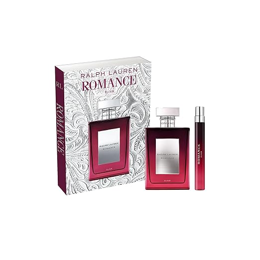 RALPH LAUREN FRAGRANCES Romance Elixir - Womens Perfume Gift Set - Full Size Fragrance 2.3 Fl Oz &amp 0.3 Fl Oz Travel Size