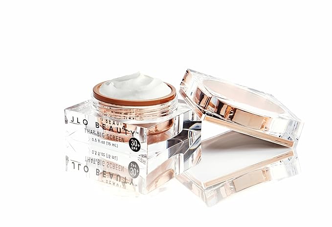 JLO BEAUTY Broad Spectrum SPF 30 Face Moisturizer Lightweight Sunscreen to Wear Under Make Up Daily Hydrating Face Lotion for Women With Hyaluronic Acid &amp Antioxidants That Big Screen 1.7 FL O