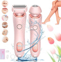 Razor for Women Beauty Electric Razor Electric Bikini Trimmer for WomenGoddess Shaver (Pink)