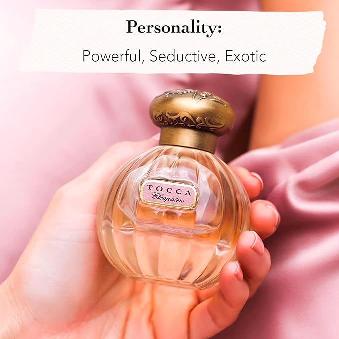 Tocca Cleopatra (20ml + 50ml) Perfume Set for Women - Warm Floral Grapefruit Jasmine Vanilla Musk
