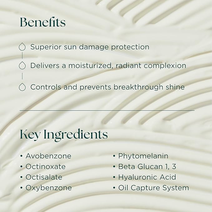 Antioxidant Daily Face Protectant - Broad-Spectrum SPF 33 Sunscreen - Water Resistant (80 Minutes) - Cruelty Free - Made in the USA - 2 oz