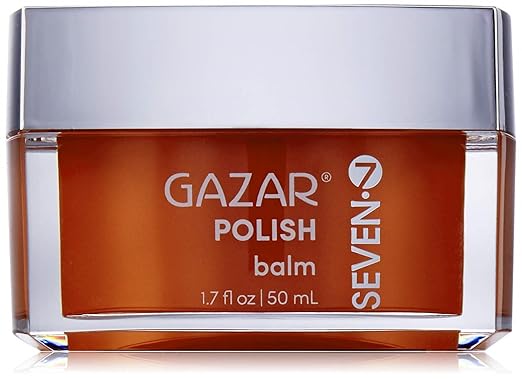 SEVEN GAZAR Polish Hair Gloss Treatment for Women &amp Men Curly Hair Products Braid Balm Pomade &amp Curl Cream Styling Gel Paste for Frizz Control with Amino Acid Made in USA 1.7oz