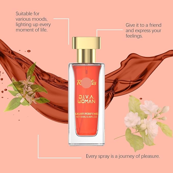 Red Jasmine Perfume - Long-Lasting Fresh &amp Delicate Fragrance(3PCS)