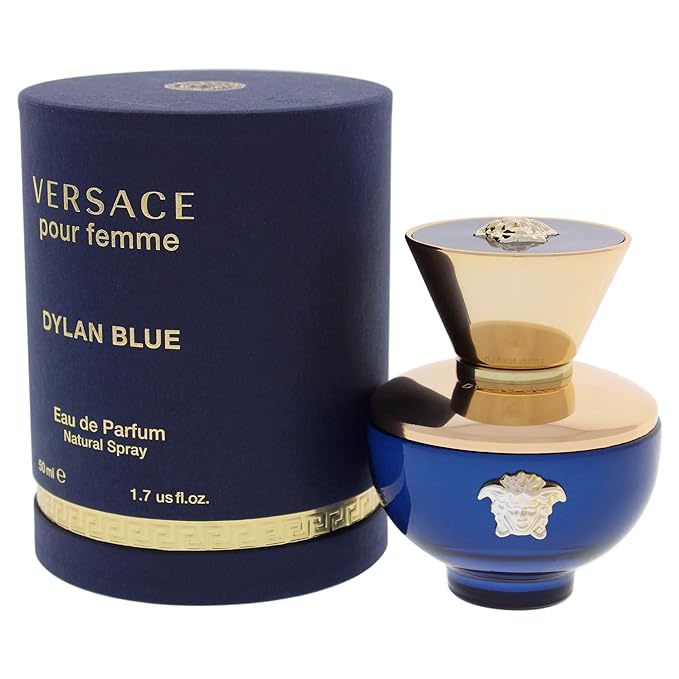 Versace Dylan Blue Pour Femme Eau de Parfum Spray 1.7 Fl Oz Pack of 1
