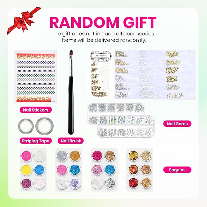 Beetles Gel Nail Polish Kit with U V Light - 53 Pcs Emotional Spectrum Pro 32 Colors Gel Nail Kit with Base &ampMatte &ampGlossy Top Coat and Tools Decoration Manicure Set Soak Off Gifts for Women G