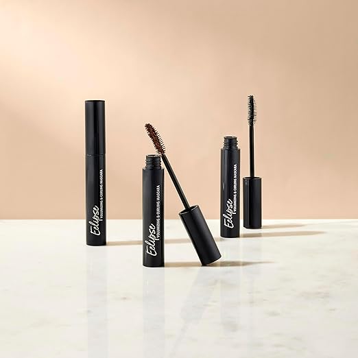 Lune+Aster Eclipse Volumizing &amp Curling Mascara | Tubular Mascara That Won't Flake or Smudge