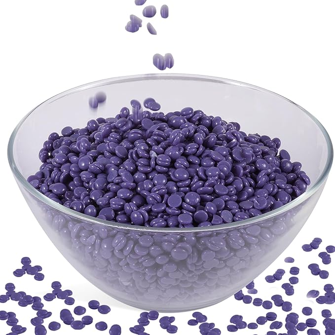 Wax Beads Bulk - 3.3lb Wax Beans Supplies for Esthetician - Professinal Painless Waxing for Face Upper Lip Bikini Leg Women Natural Melting Kit - Hypoallergenic Hard Wax Beads Bulk