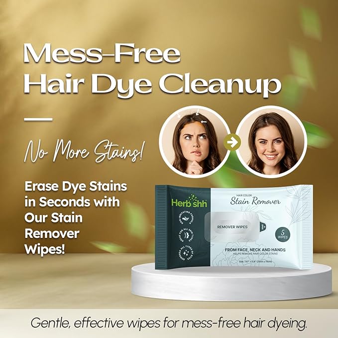 Herbishh Hair Color Shampoo for Gray Hair ? Natural Hair Dye Shampoo ? Lasts Up To 3-4 Weeks ? 500ML ? 3-In-1 Hair Color ? Colors Cleanses and Conditions (Chestnut Brown Giftset)