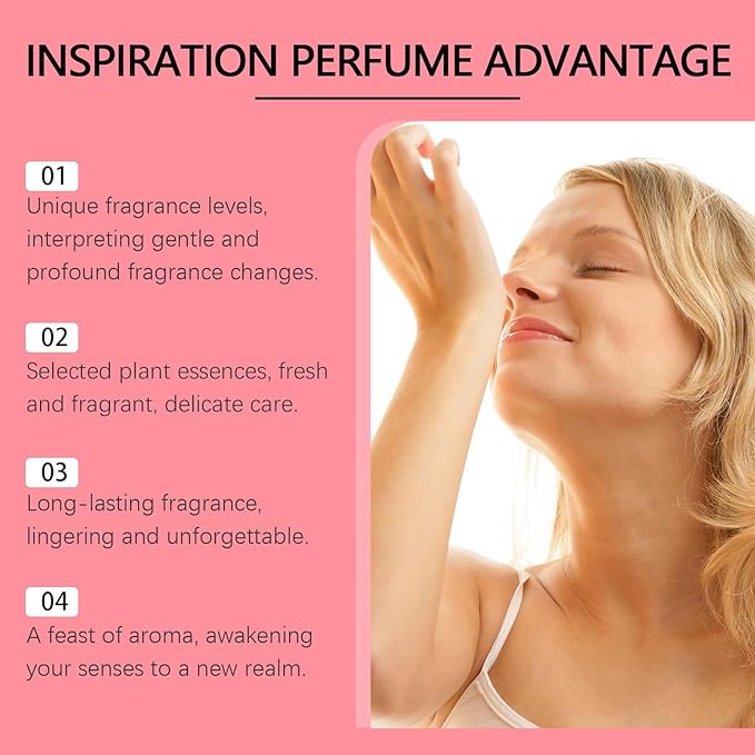 Floral &amp Woody Notes Fresh Eau De Parfum For Alluring Date Nights(2PCS)