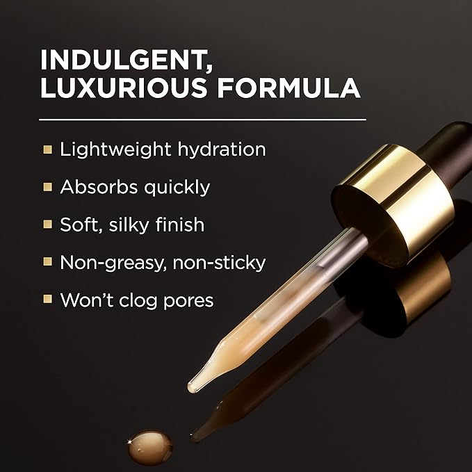 L'Oreal Paris Age Perfect Anti-Aging Midnight Face Serum Reduce Wrinkles 1oz + Eye Cream Sample