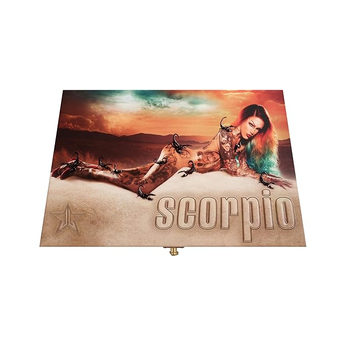 Jeffree Star Cosmetics Scorpio Palette 24 Eyeshadow Shades Matte and Metallic Cruelty-Free