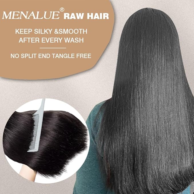 16A Human Hair Bundles Straight 3 Bundles Human Hair 28 28 28 Inch 100% Unprocessed Vietnamese Raw Hair Bundles Full and Thick Straight Weave Hair Extensions for Women