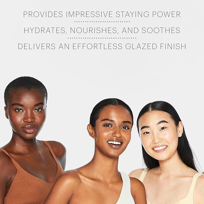 Glo Skin Beauty Cream Glaze Lip Crayon | New Neutral Shades Peach Nude (Bellini)