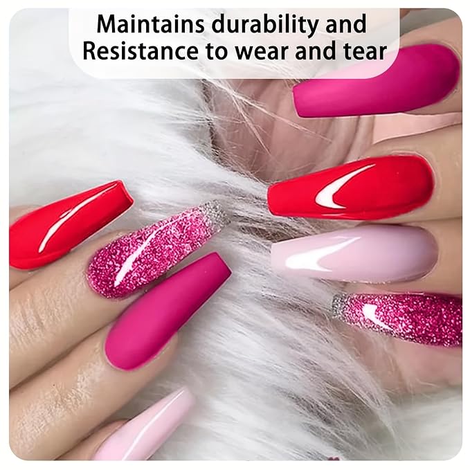 55 Color Gel Nail Polish Set Full Colors Necessary Professional Nail Art DIY Tools 8ml each Lasting and Durable Soak Off Gel/UV Nail Polish Ideal for Nail Salon or Home DIY